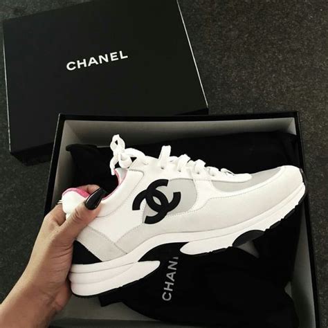 chanel schoenen dames wit|chanel sneakers.